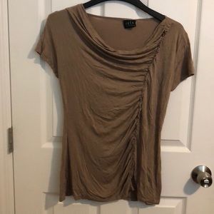 Cute light brown blouse